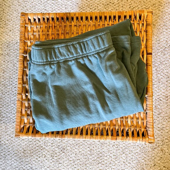 Athletic Works Women's Fleece Pants with Pockets in Greyed Teal - Picture 4 of 6